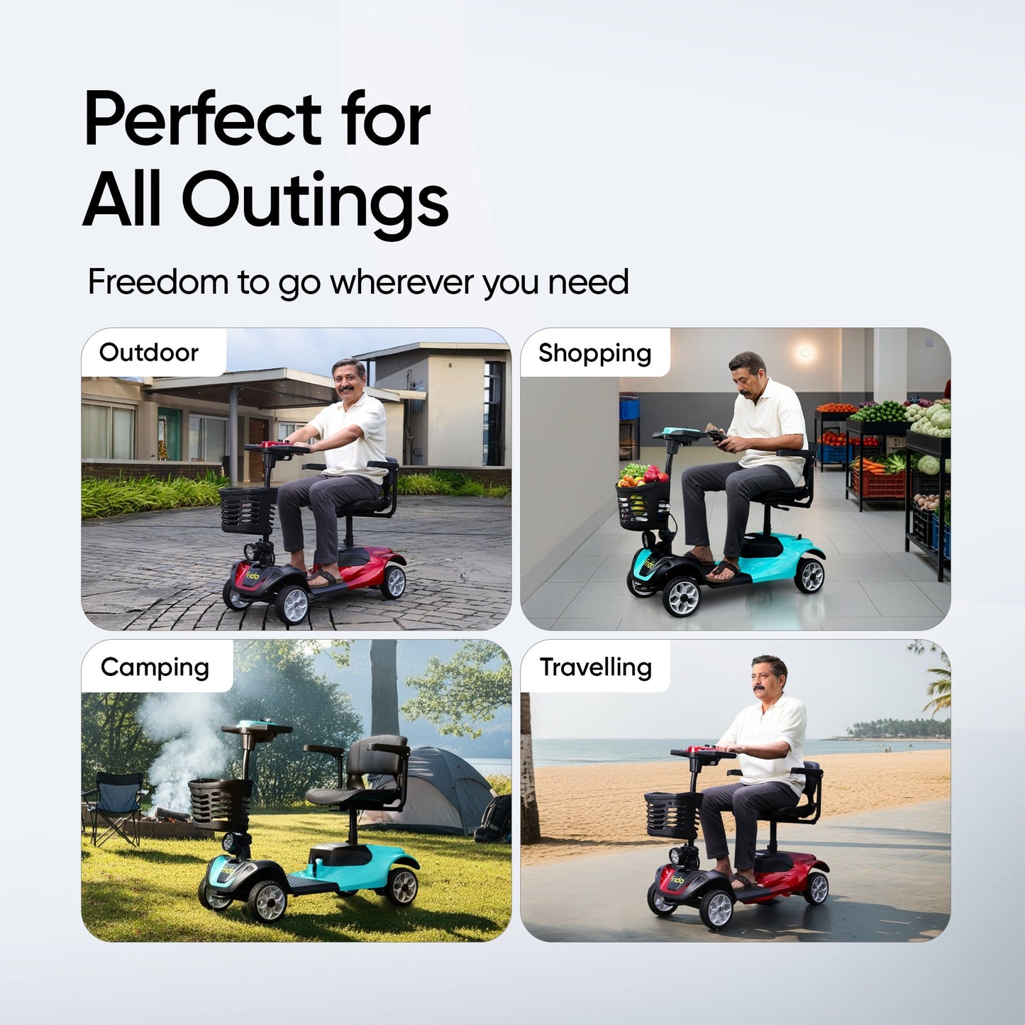 Frido Cruise Mobility Scooter SC-DNN01