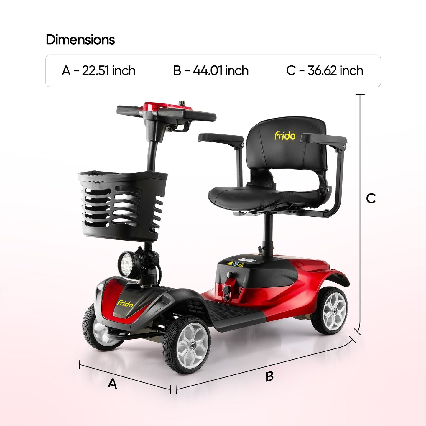 Frido Cruise Mobility Scooter SC-DNN01