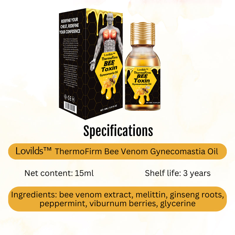 ThermoFirm Bee Toxin Gynecomastia Oil （🔥LAST DAY SALE-80% OFF)