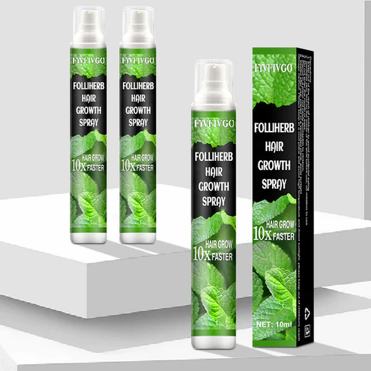 (🔥Last Day Sale-85% OFF🔥)Fivfivgo™ FolliHerb Hair Growth Spray