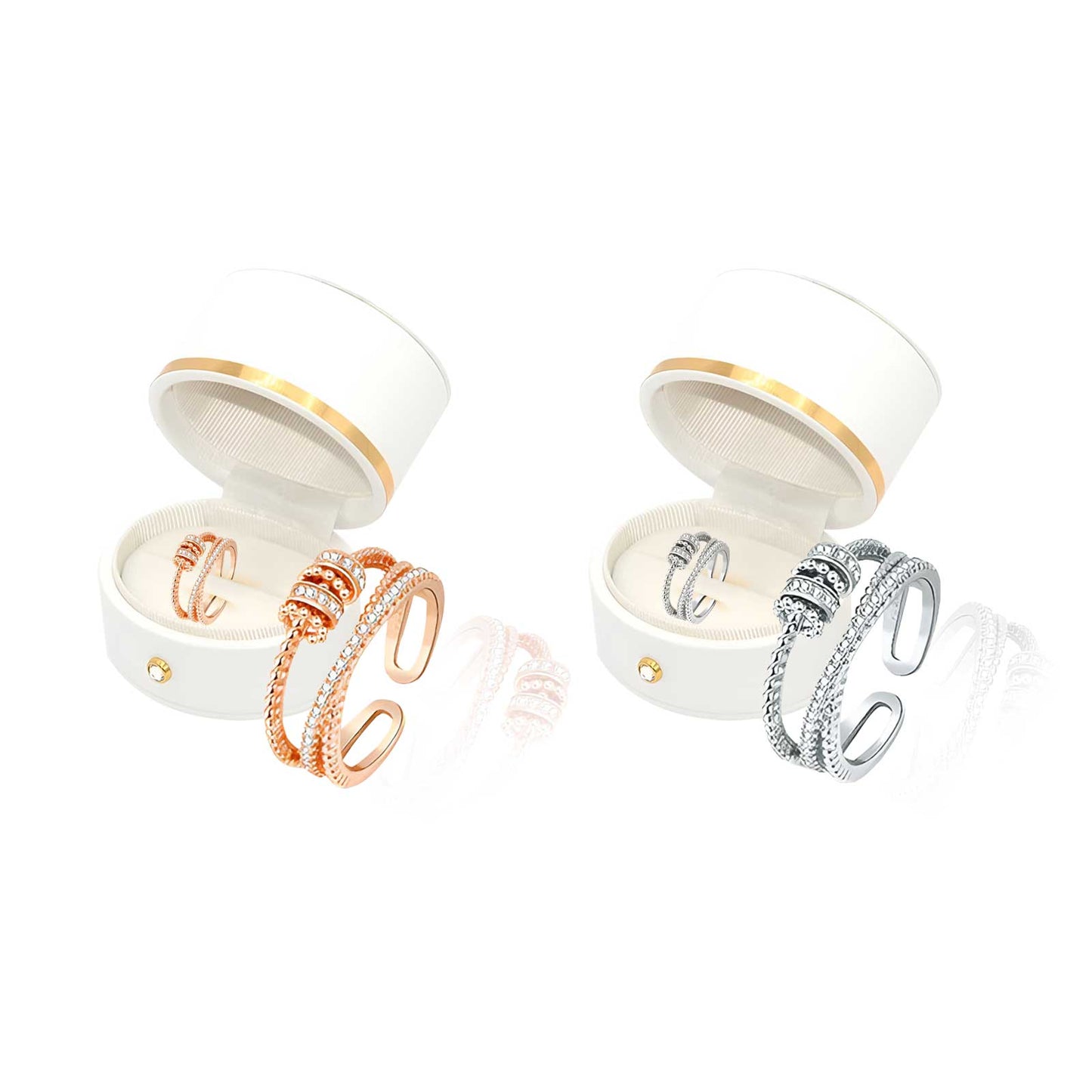 DIYSTAR™ Threanic Triple-Spin Ring(Limited time discount 🔥 last day)