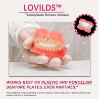 🔥𝑵𝑬𝑾 𝑼𝑷𝑮𝑹𝑨𝑫𝑬🔥 Thermoplastic Denture Adhesive (👨‍⚕️Dentist Recommendations)