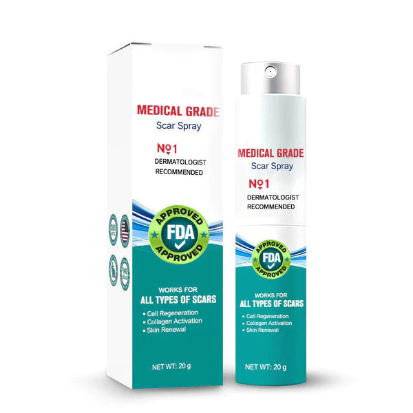 (🔥Last Day Sale-85% OFF🔥)❤️Advanced Scar Spray For All Types of Scars - For example Acne Scars, Surgical Scars and Stretch Marks