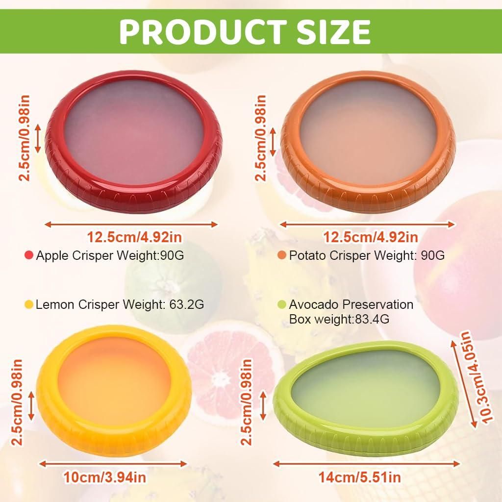 Fruit and Vegetable Storage Containers Set