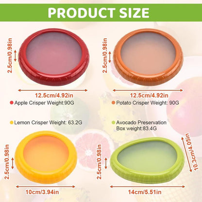 Fruit and Vegetable Storage Containers Set