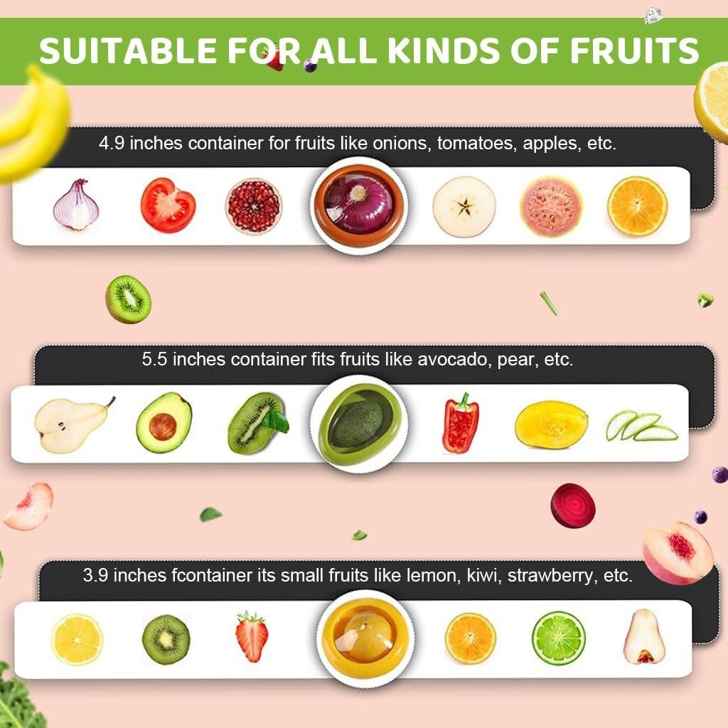 Fruit and Vegetable Storage Containers Set