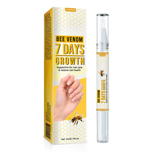 🔥Fivfivgo™ Strong Bee Venom 7 Days Growth Nail Gel（🔥LAST DAY SALE-80% OFF🔥)