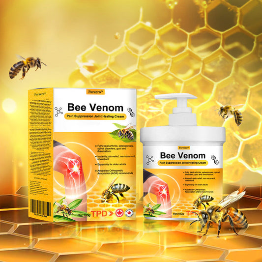 Furzero™ Bee Venom Pain Suppression Joint Healing Cream (👩🏼‍⚕️AOA Recommended)