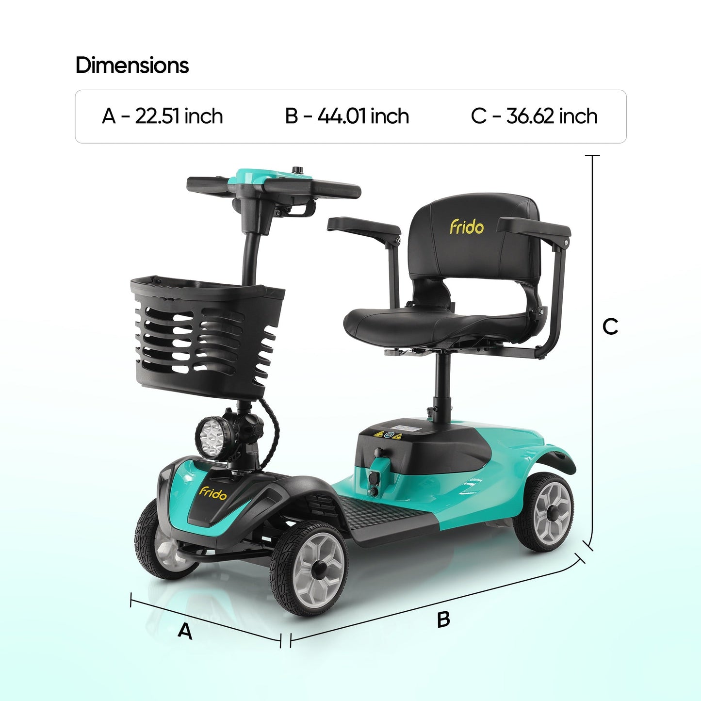 Frido Cruise Mobility Scooter SC-DNN01