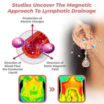 PANNIMA™ Lymph Flow Magnetogen Earrings (🔥LAST DAY SALE-80% OFF)