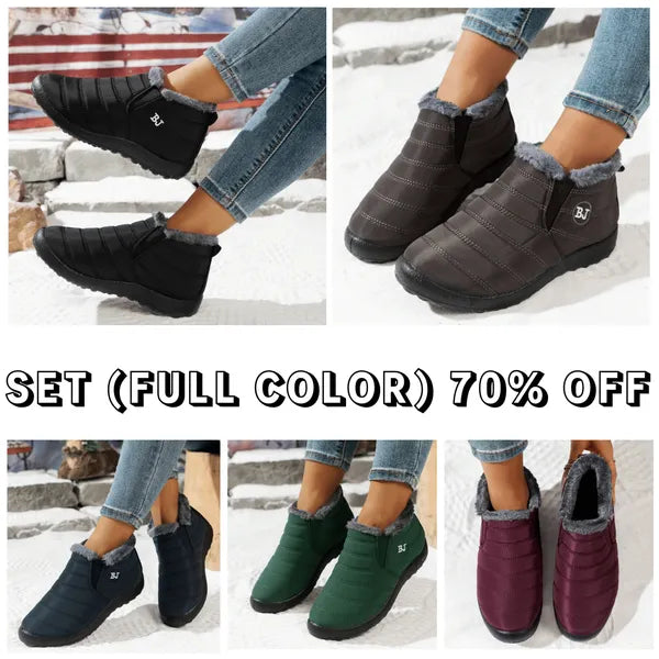 🔥Last Day Promotion 70% OFF🔥 - Women's warm sheepskin-lined boots