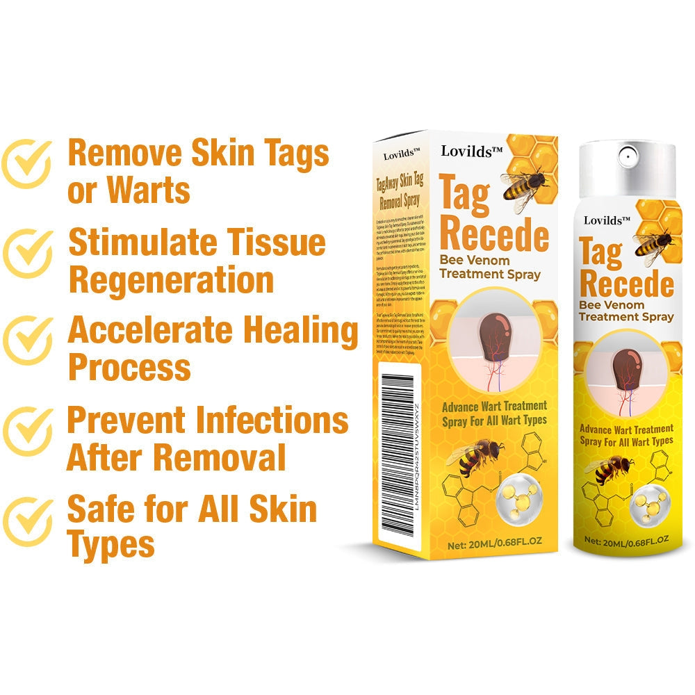 Global shipping🔥 TagRecede Bee Venom Treatment Spray (🔥Last Day Sale-85% OFF🔥)