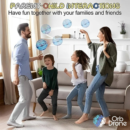 🎄🔥LAST DAY 80% OFF🎁 Flying Orb Pro Spinner Mini Drone🌪🌈