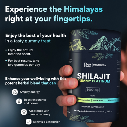 100% SHILAJIT GUMMY PLATINUM