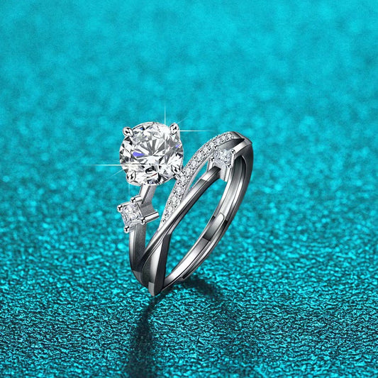 💫Last Day Promotion 80%OFF🔥-Magnetology Moissanite Diamond Ring💖